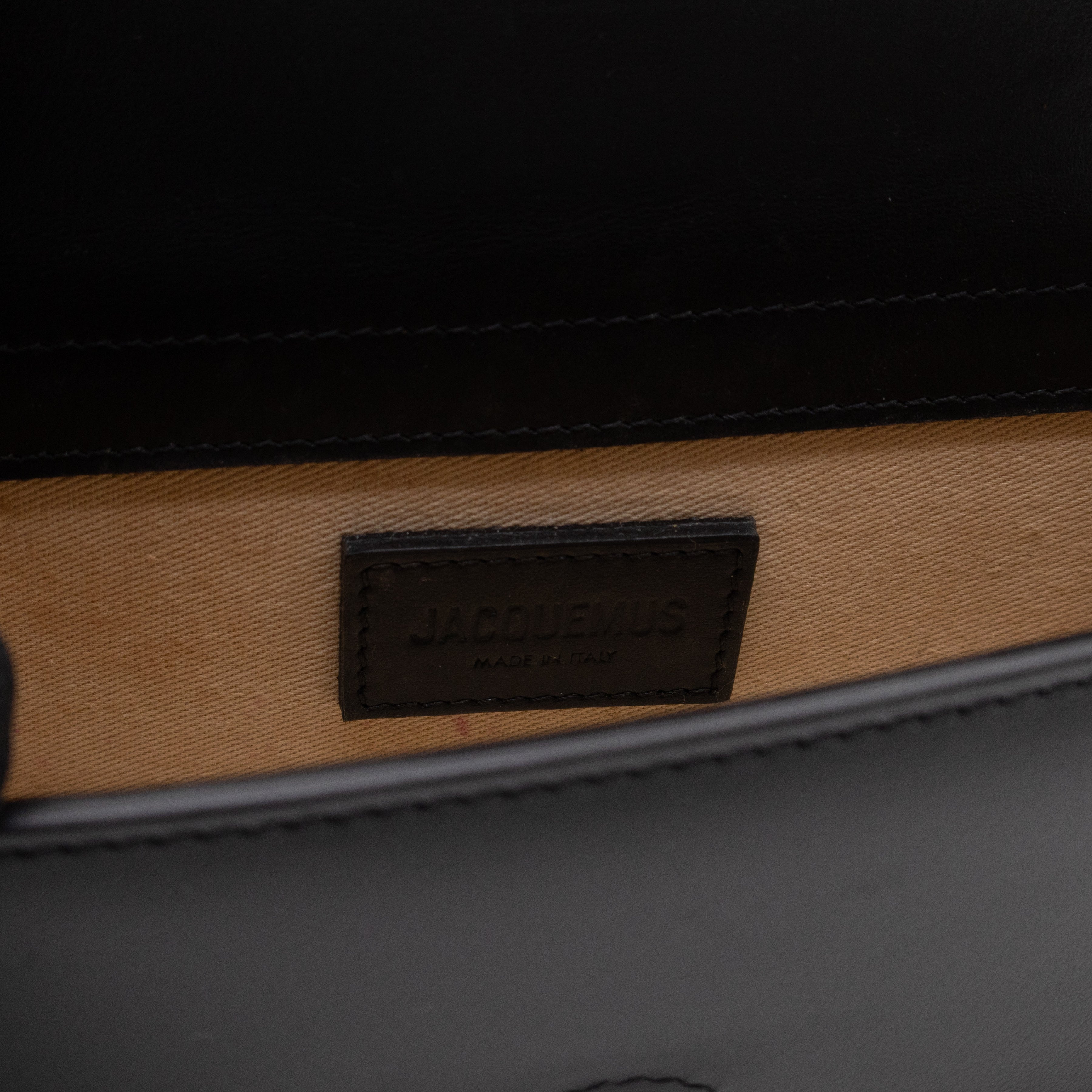Bambino Mini Black Leather