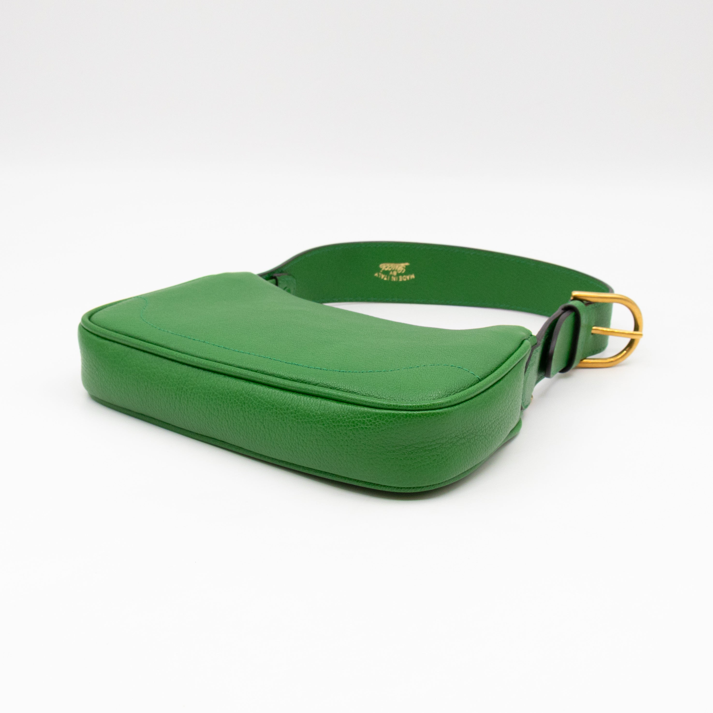 Aphrodite Mini Green Leather