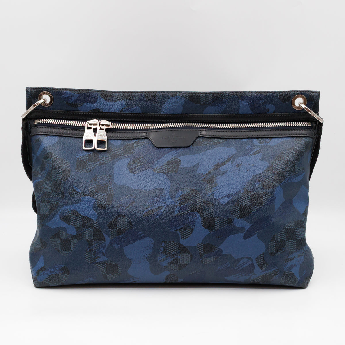 Hunter Messenger Damier Cobalt Camouflage Blue