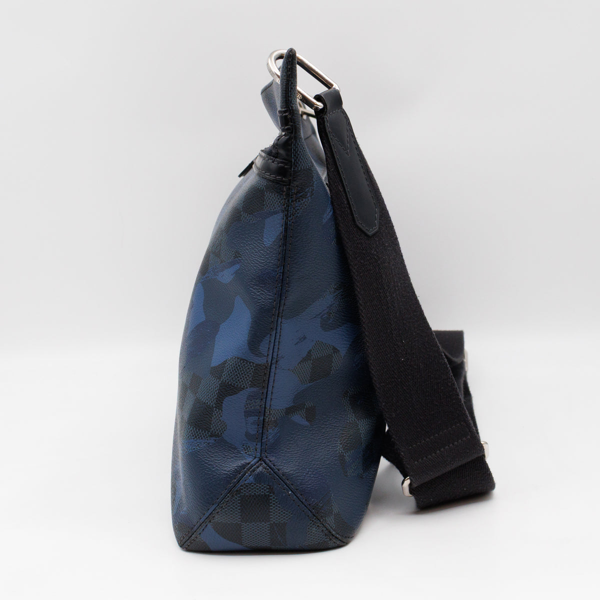 Hunter Messenger Damier Cobalt Camouflage Blue