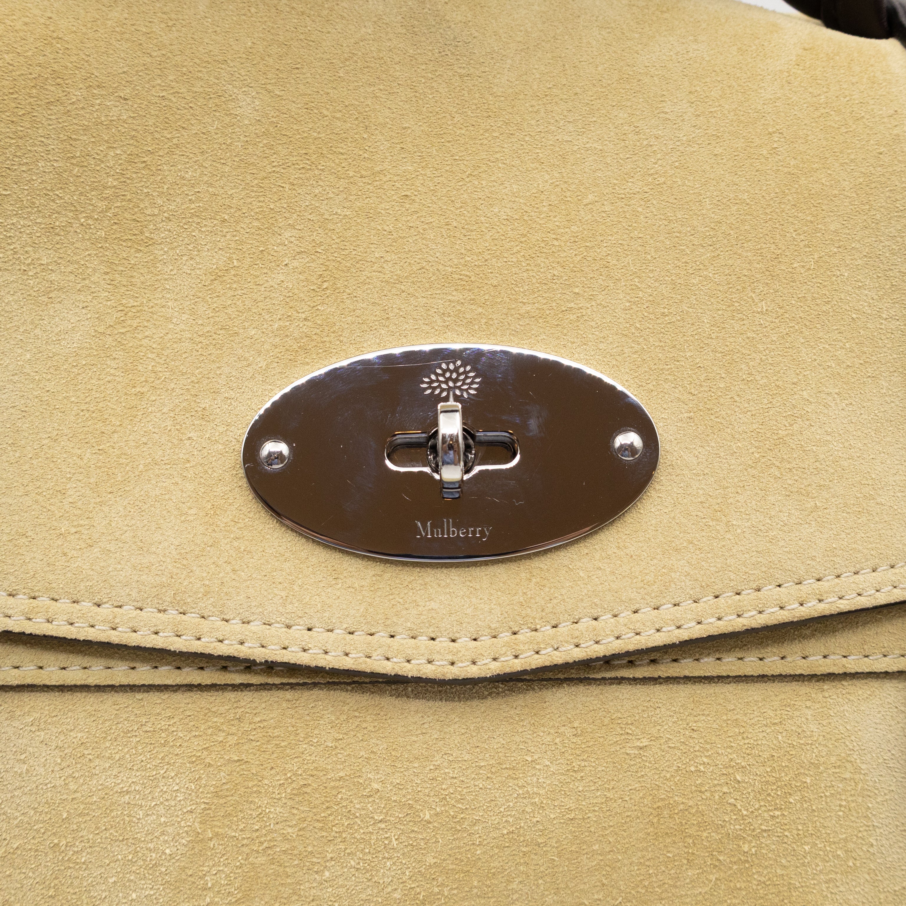 Alexa Top Handle Wild Primrose Suede