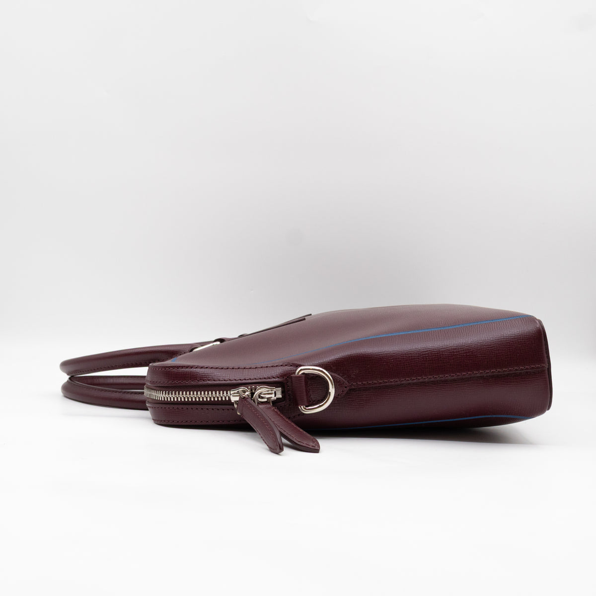 Barrow Briefcase Burgundy Leather