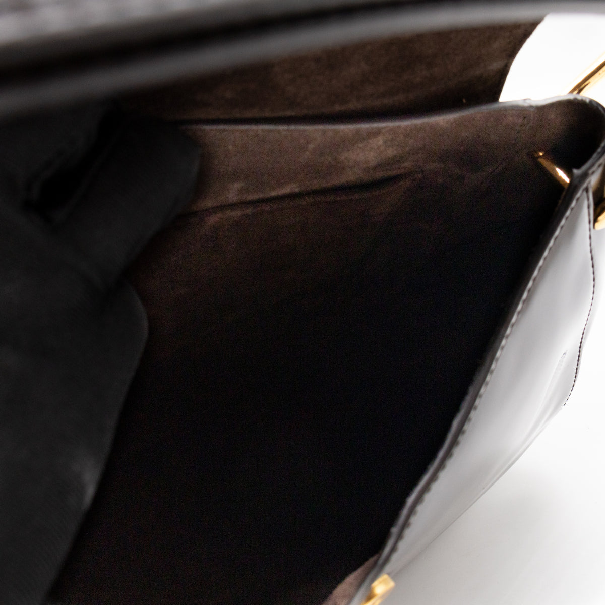 Toyin Shoulder Bag Brown Brushed Leather