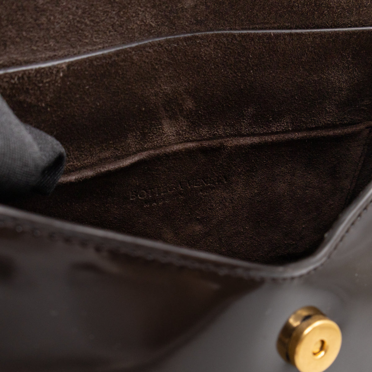 Toyin Shoulder Bag Brown Brushed Leather
