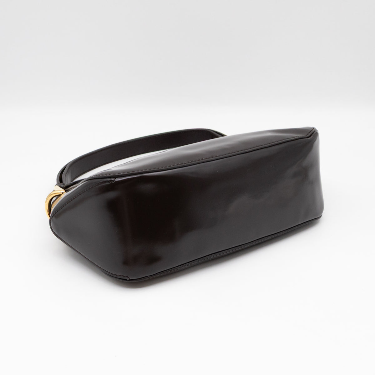 Toyin Shoulder Bag Brown Brushed Leather