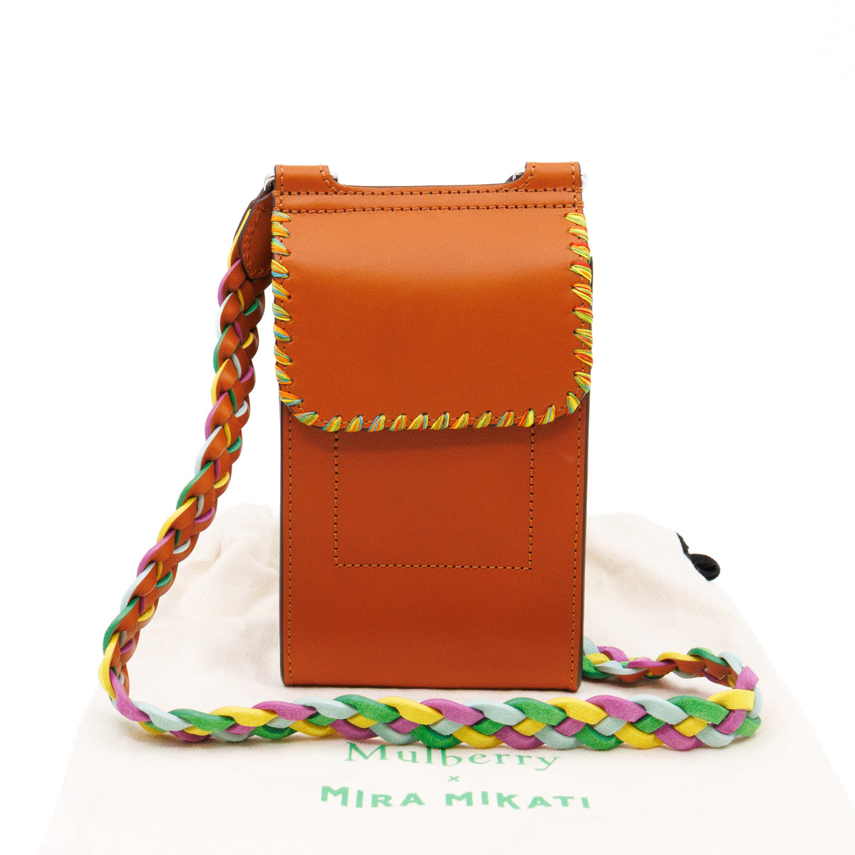 Mini Antony Mulberry x Mira Mikati Brown Leather