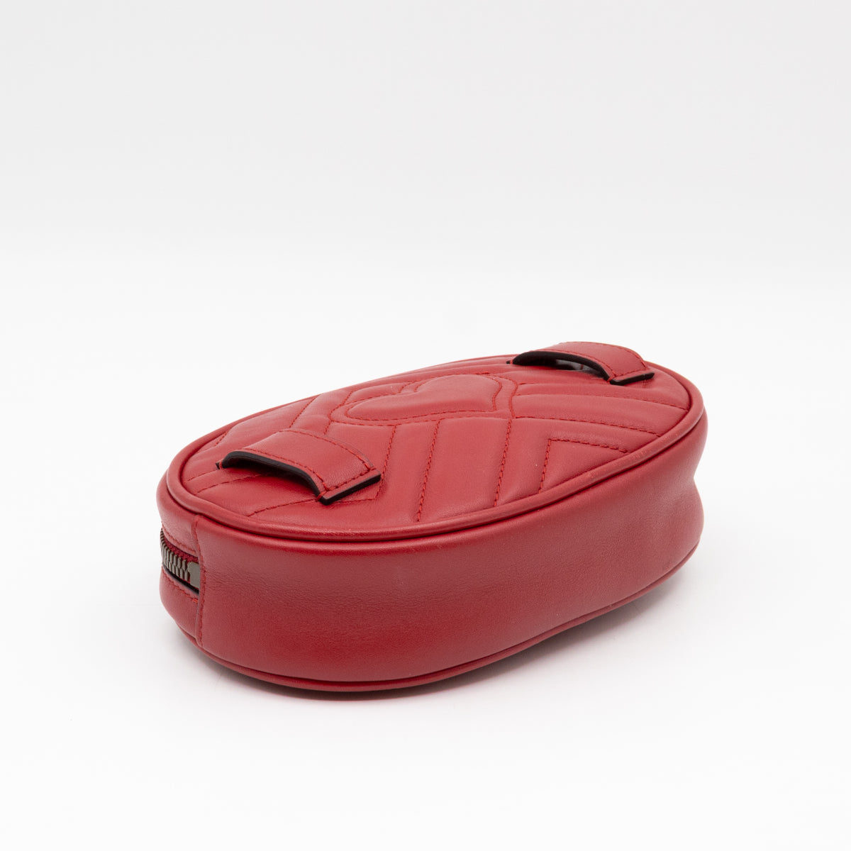 GG Marmont Matelasse Belt Bag Red