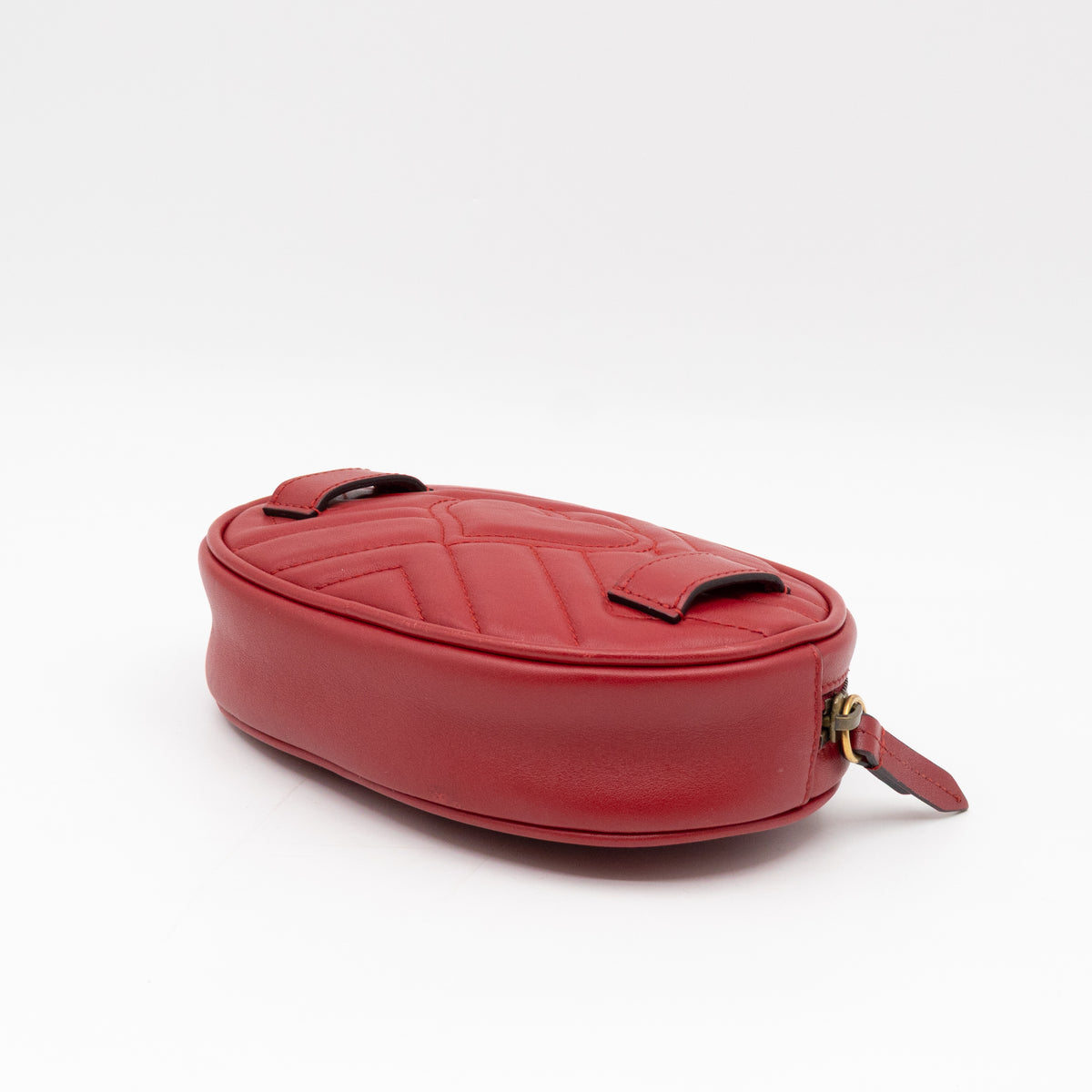 GG Marmont Matelasse Belt Bag Red