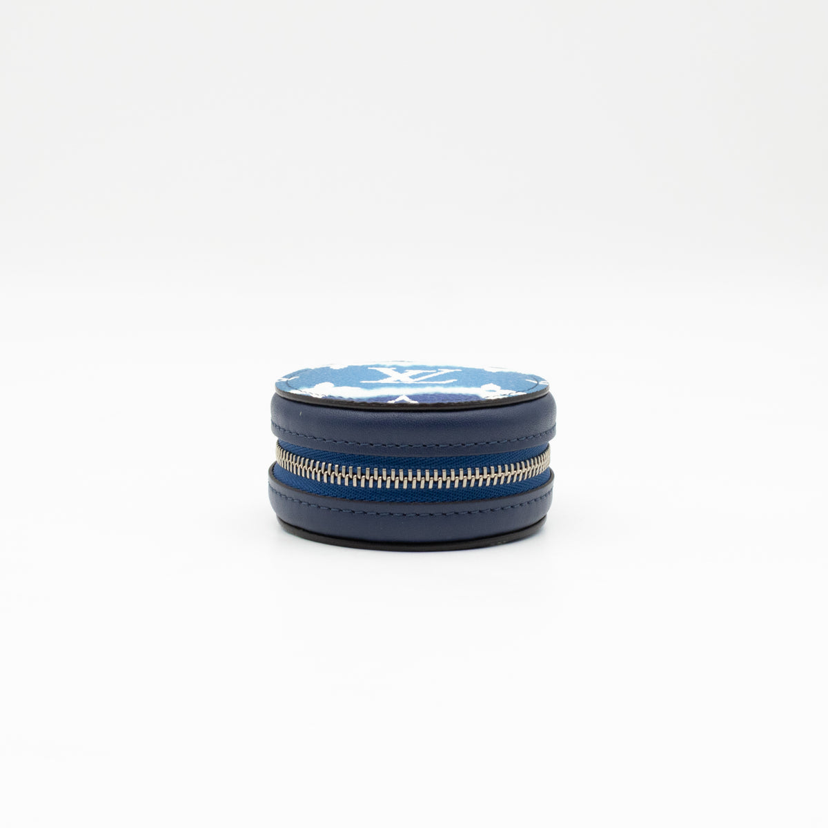 Horizon Wireless Earphone Case Escale Blue Monogram