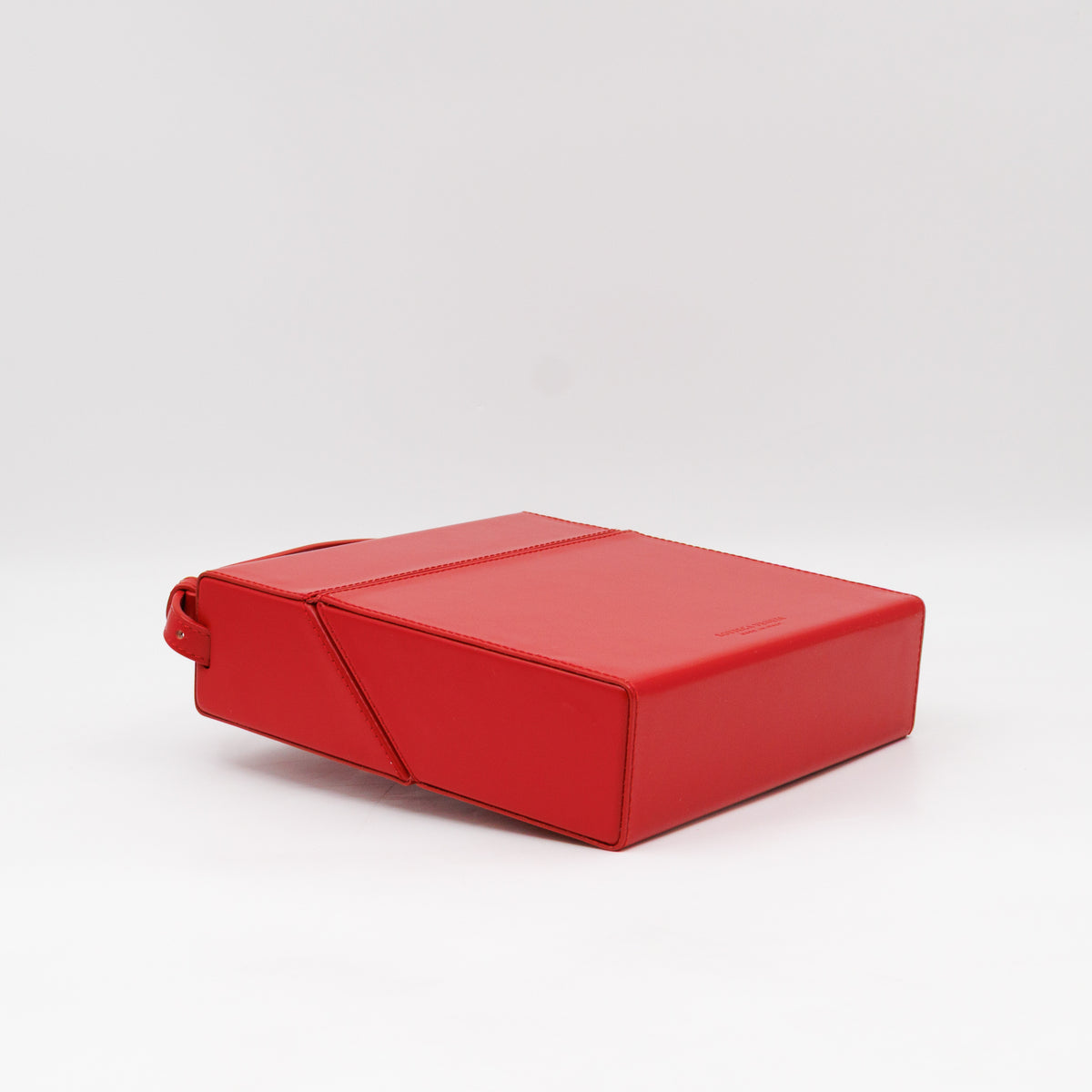 Daisey Crossbody Bag Red Calfskin Leather