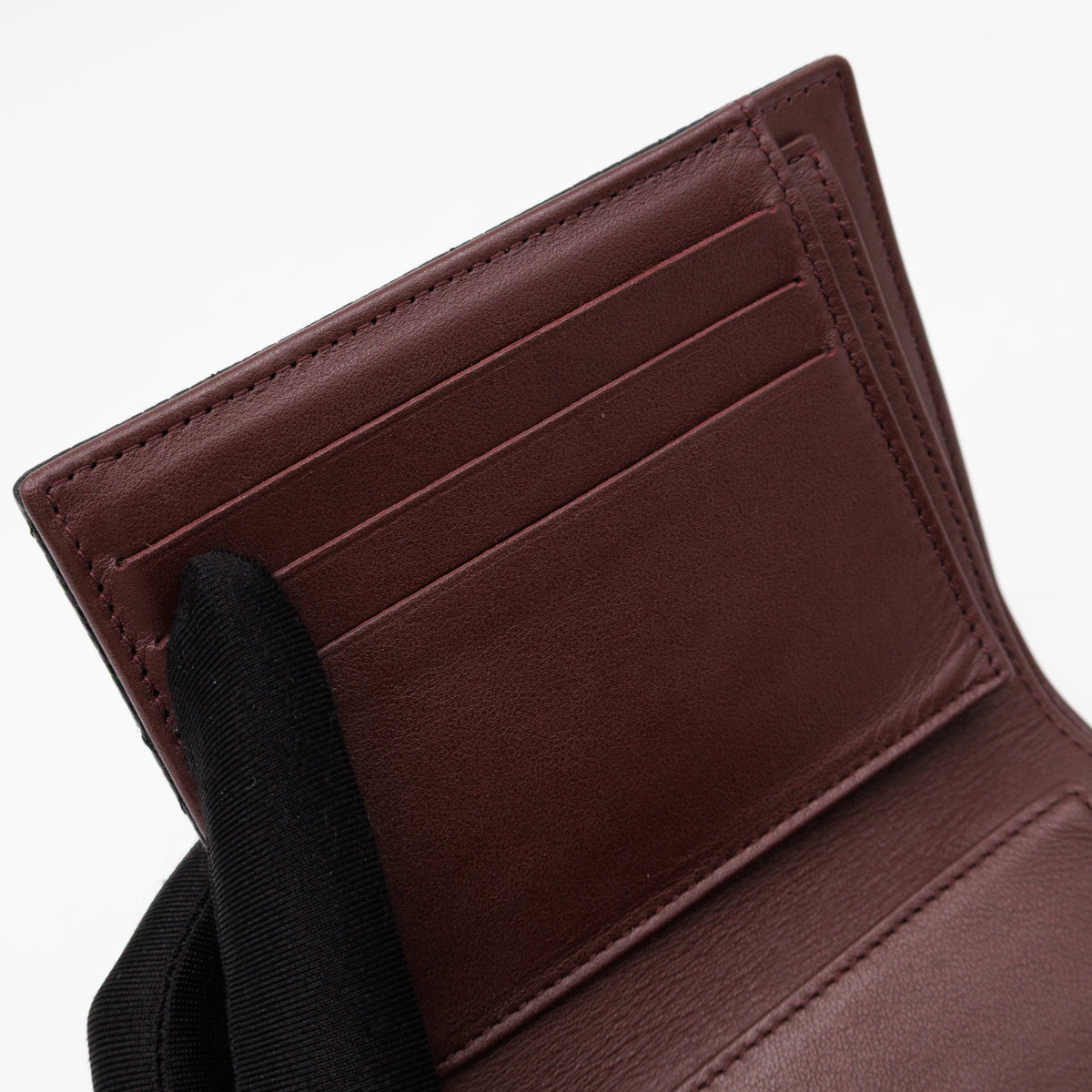 Small Classic Flap Wallet Black Caviar Gold