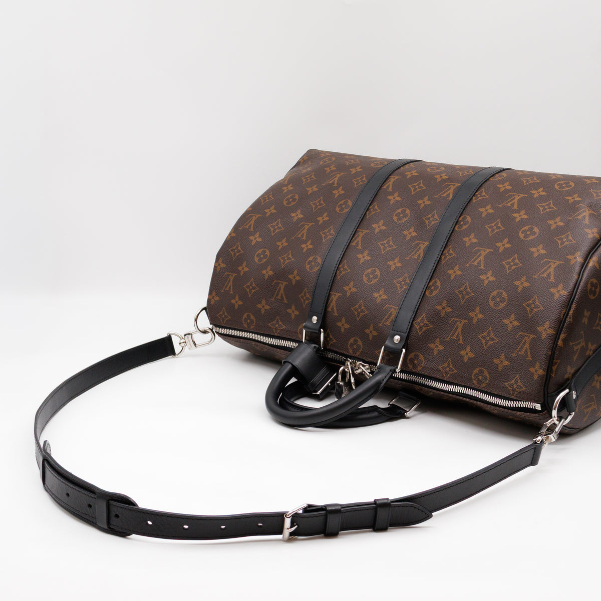 Keepall 45 Bandouliere Monogram Macassar