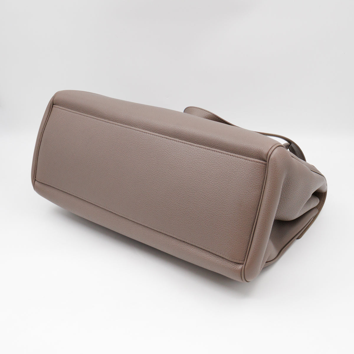 Sac 16 Soft Grey Grained Calfskin