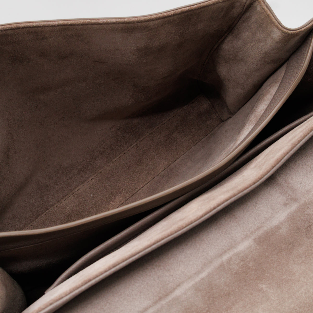 Sac 16 Soft Grey Grained Calfskin