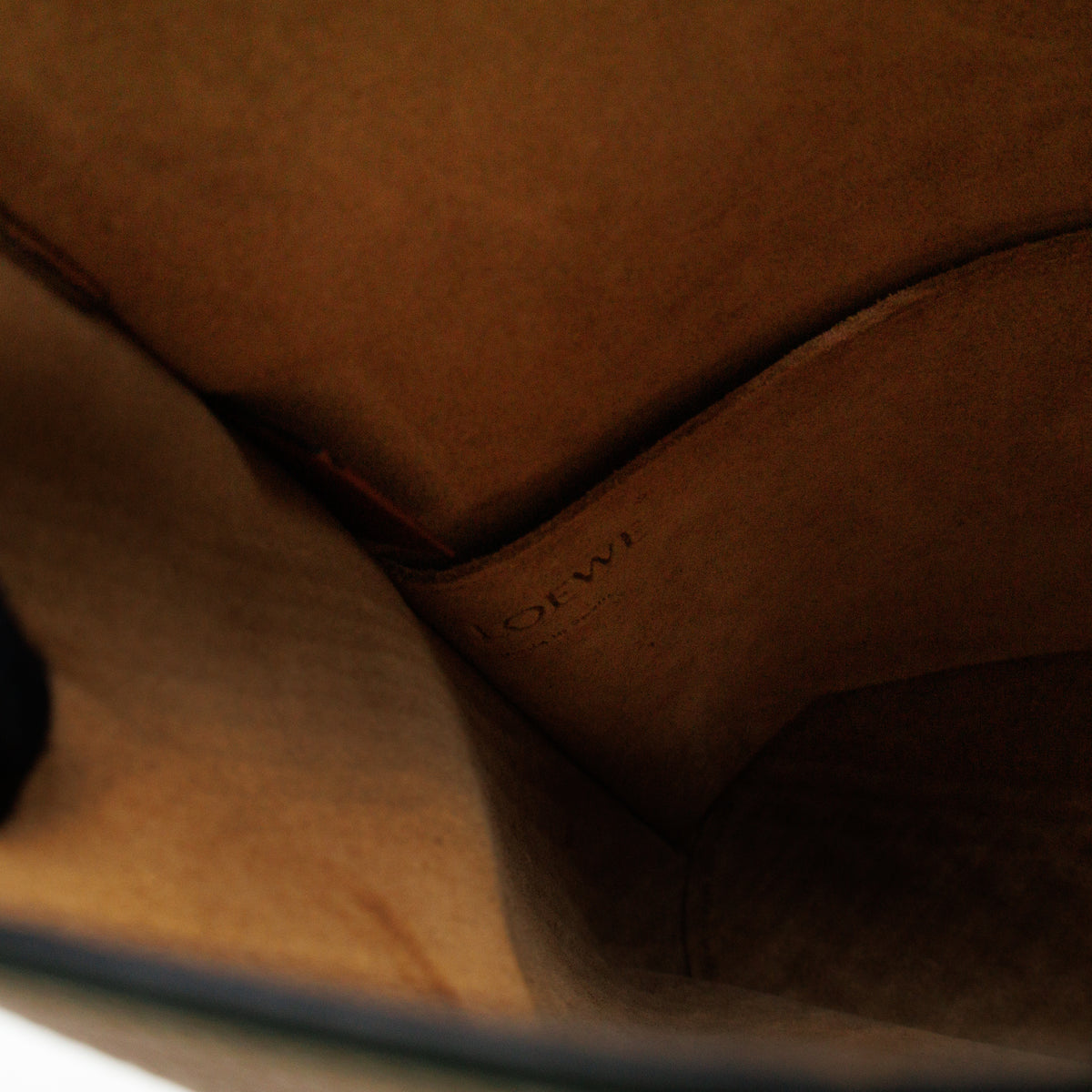 Gate Bucket Bag Caramel Calfskin Leather