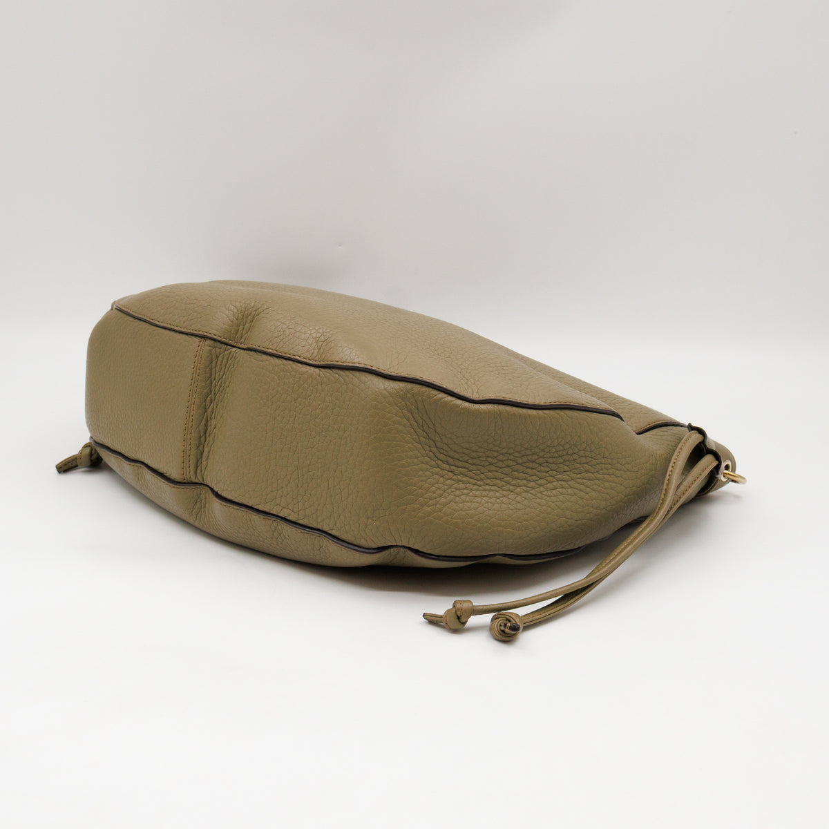 Iris Hobo Bag Summer Khaki Leather