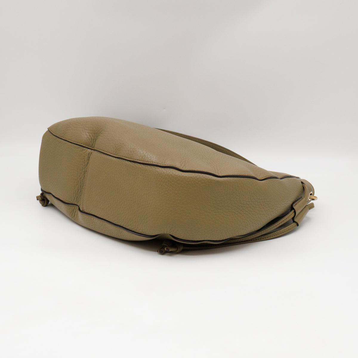 Iris Hobo Bag Summer Khaki Leather
