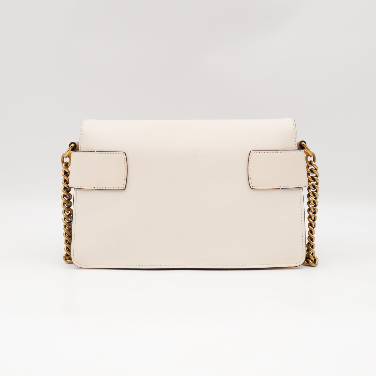 Broadway Sylvie Web Animalier Tiger Head White Leather