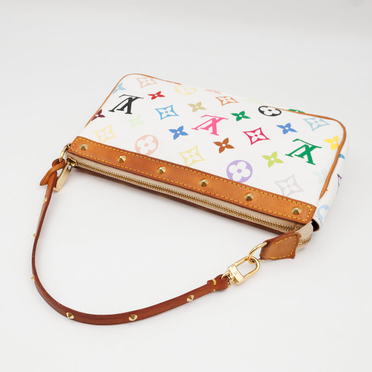 Pochette Accessoires Multicolore White