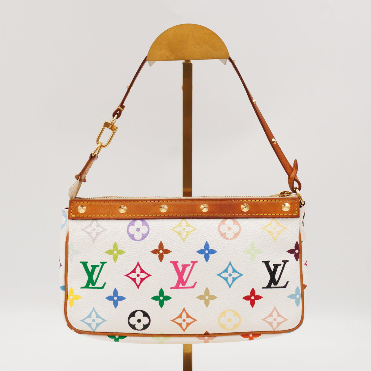 Pochette Accessoires Multicolore White