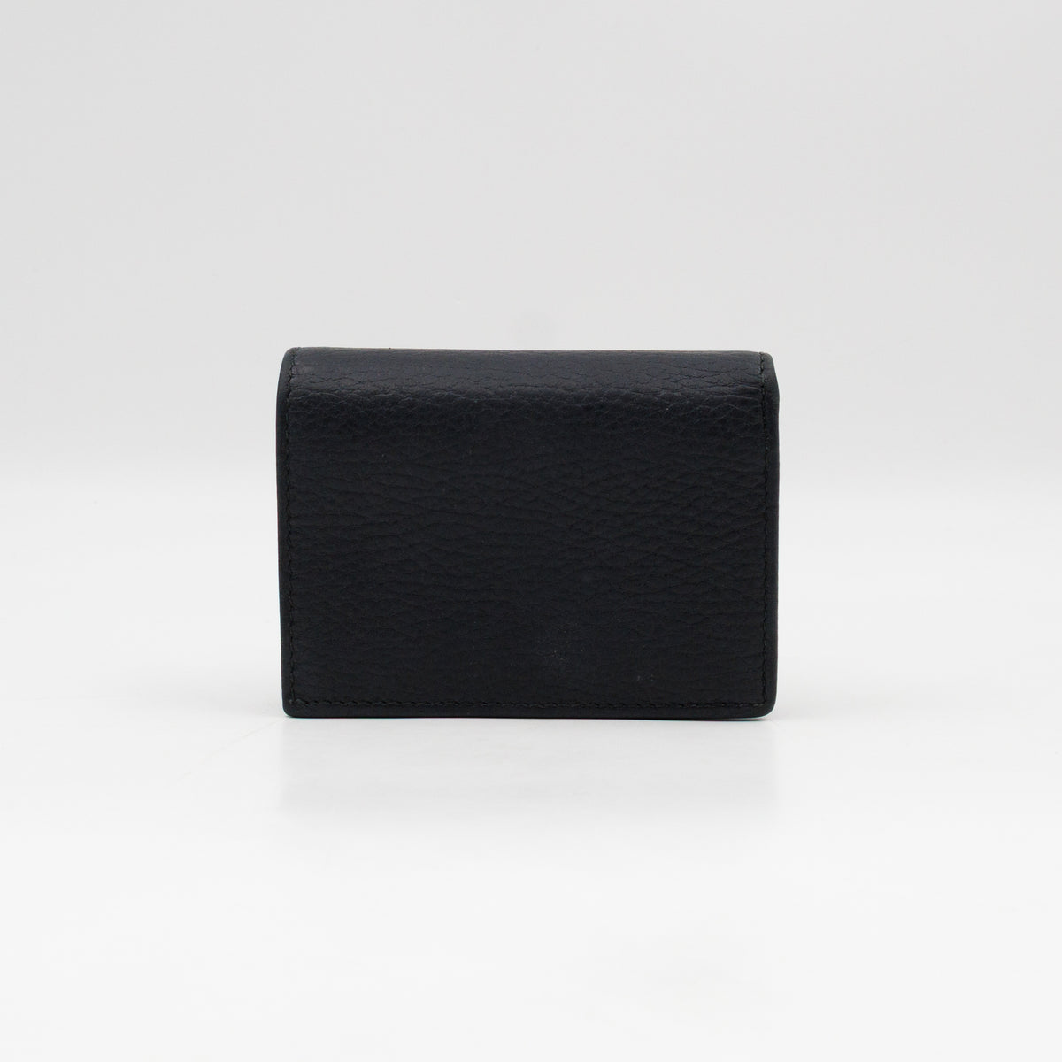 Butterfly Bifold Wallet Black Leather