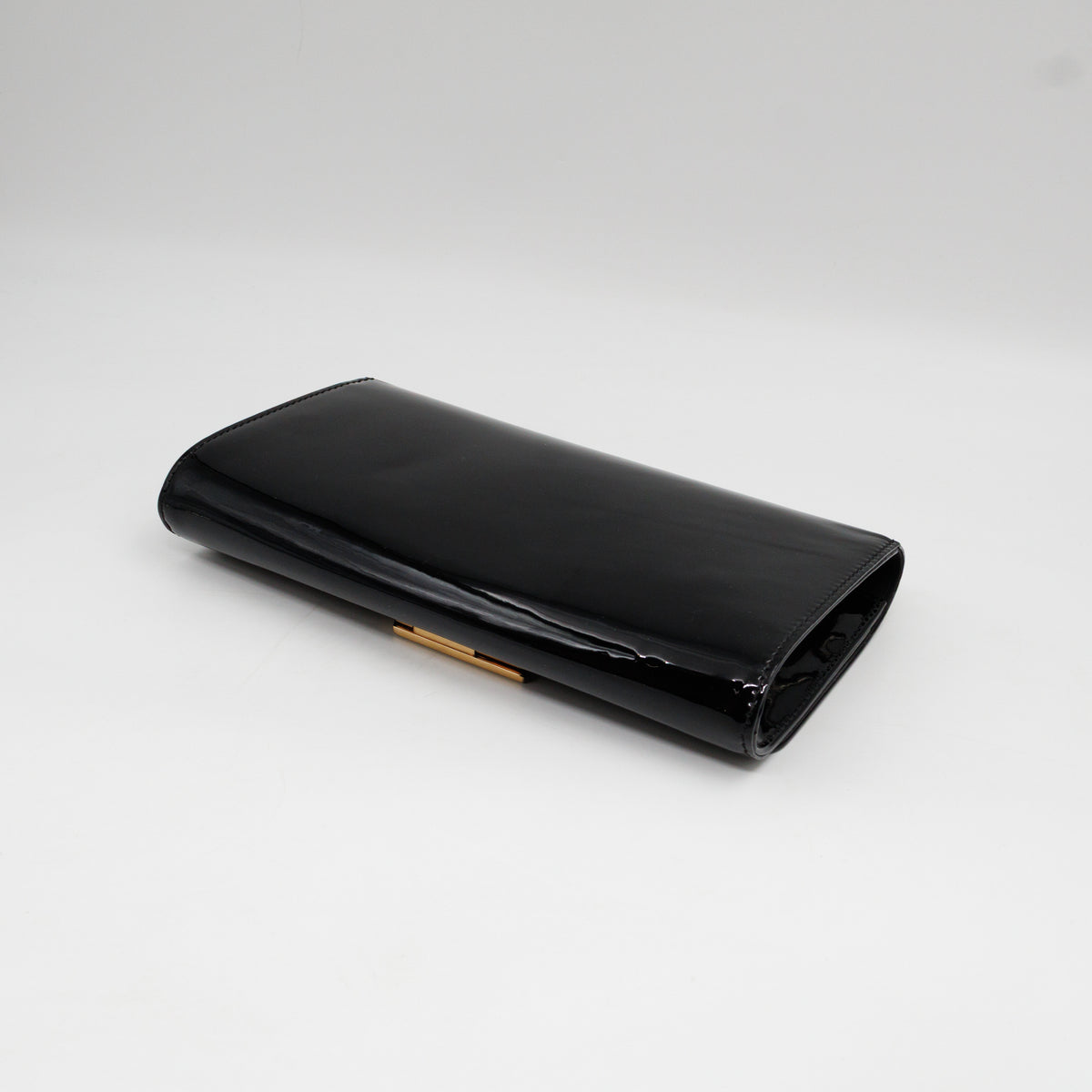Louise Clutch Vernis Black