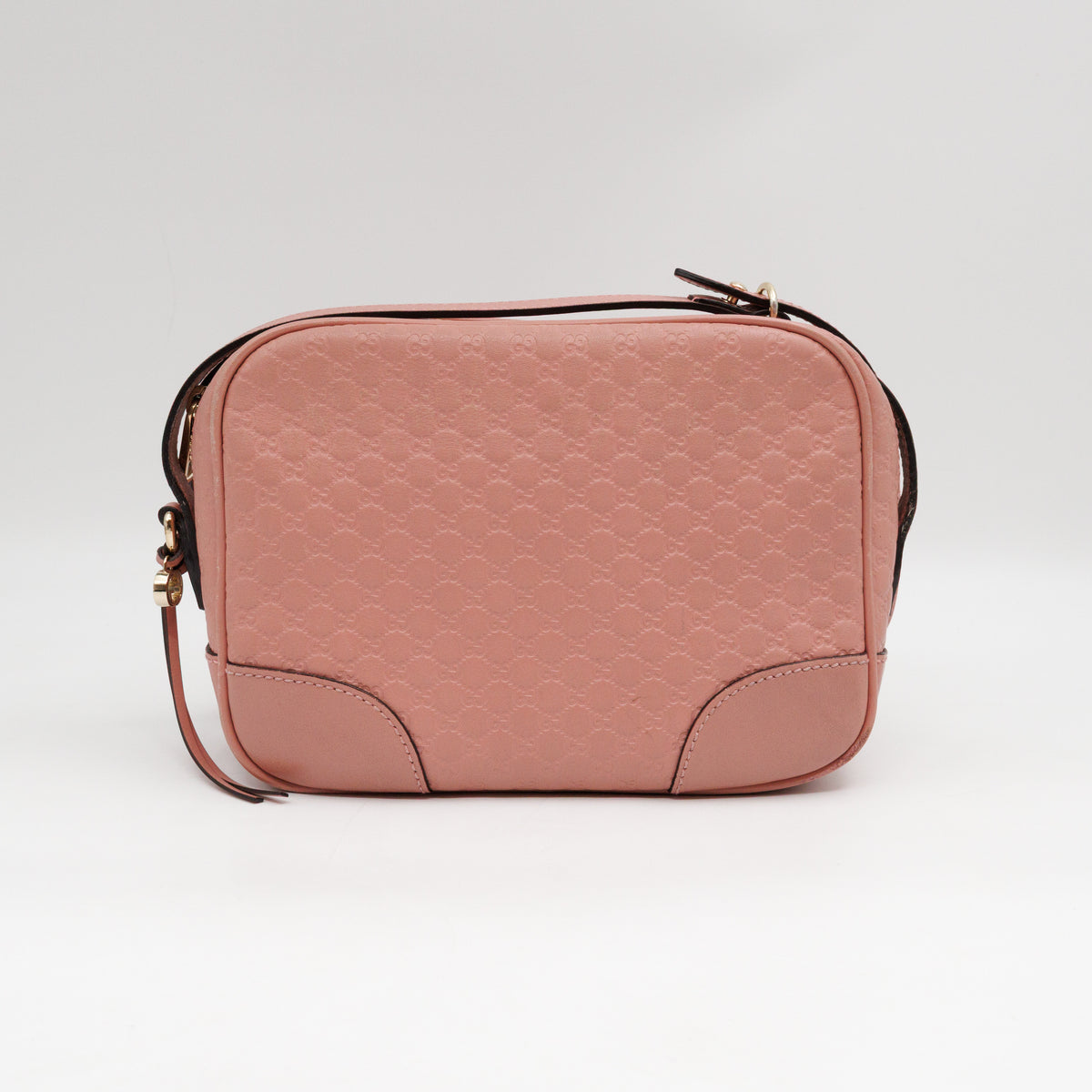 Bree Camera Bag Micro Guccissima Pink Leather