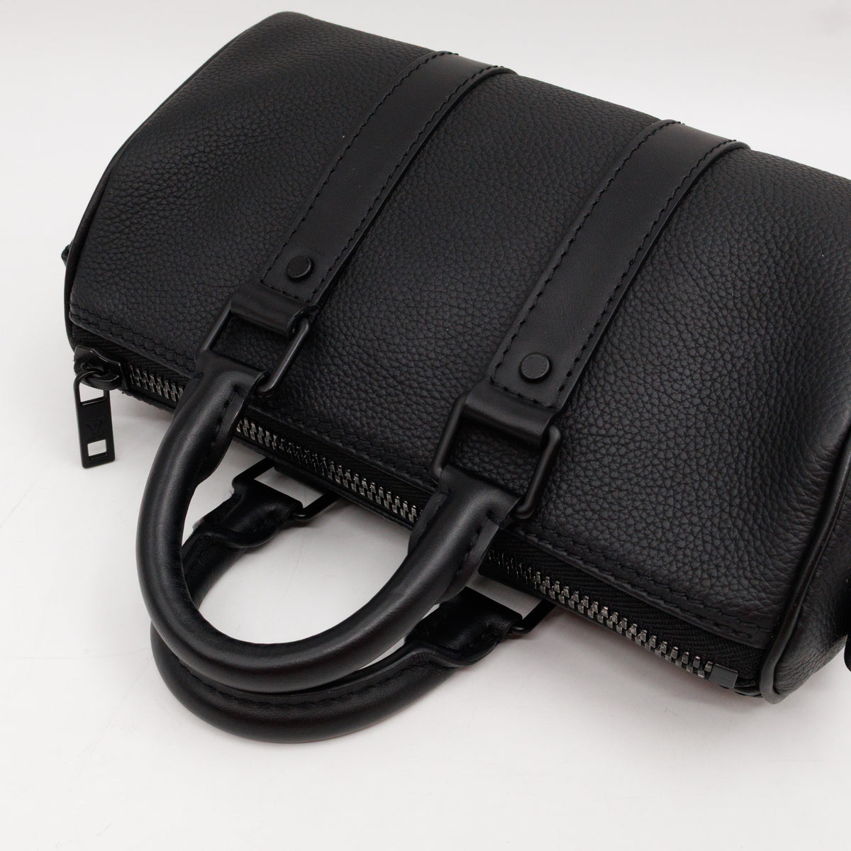 Keepall XS Aerogram Black Leather
