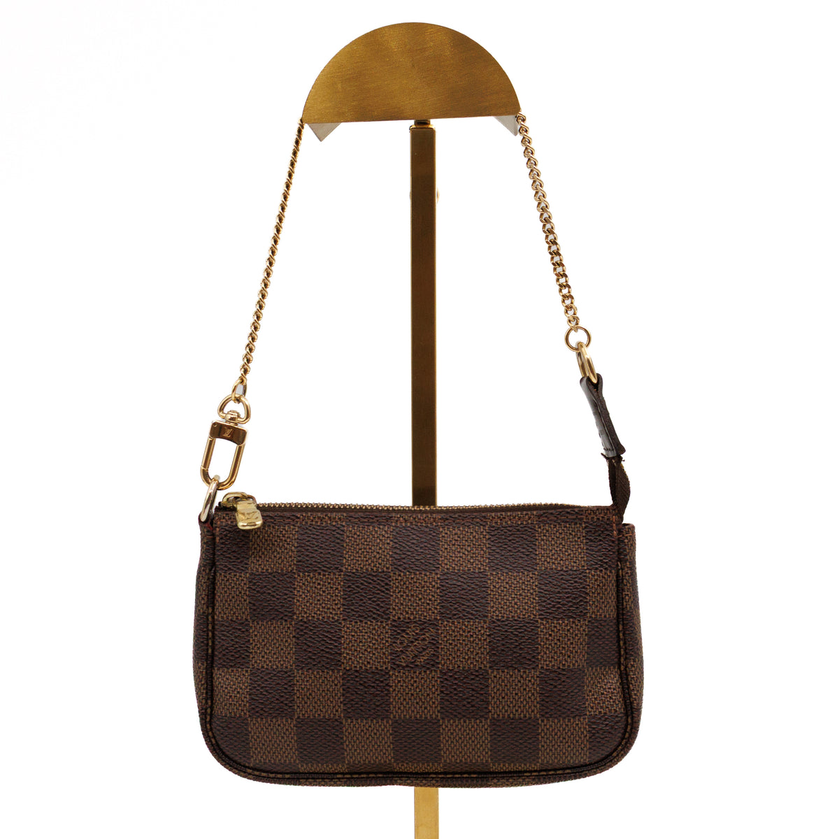 Mini Pochette Accessoires Damier Ebene