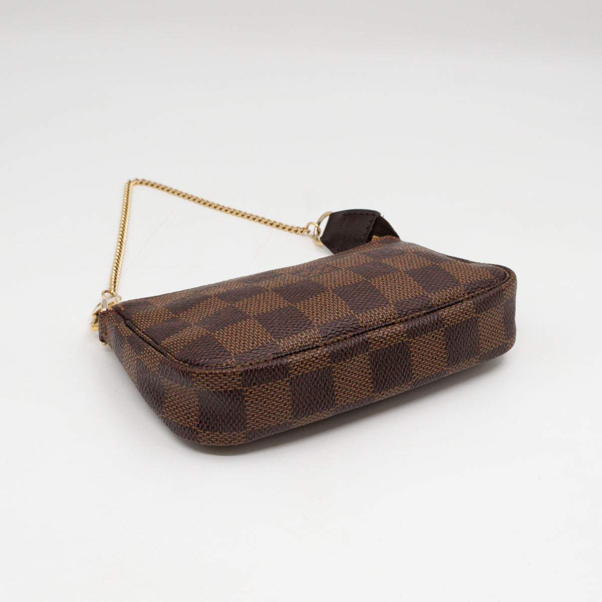 Mini Pochette Accessoires Damier Ebene