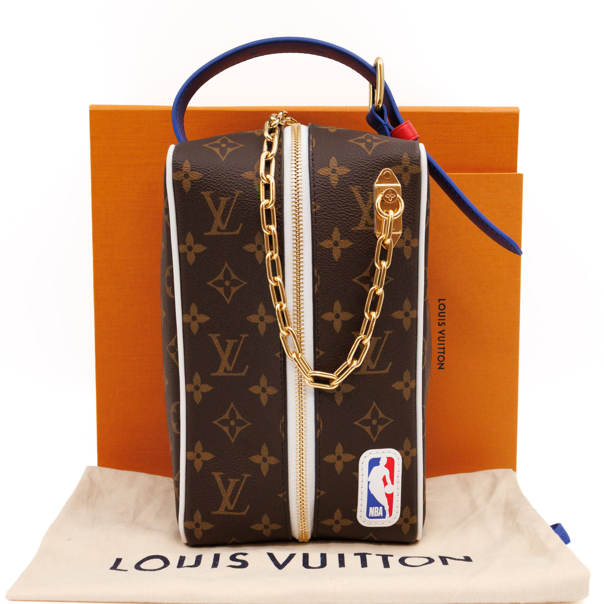 LV x NBA Cloakroom Dopp Kit Monogram