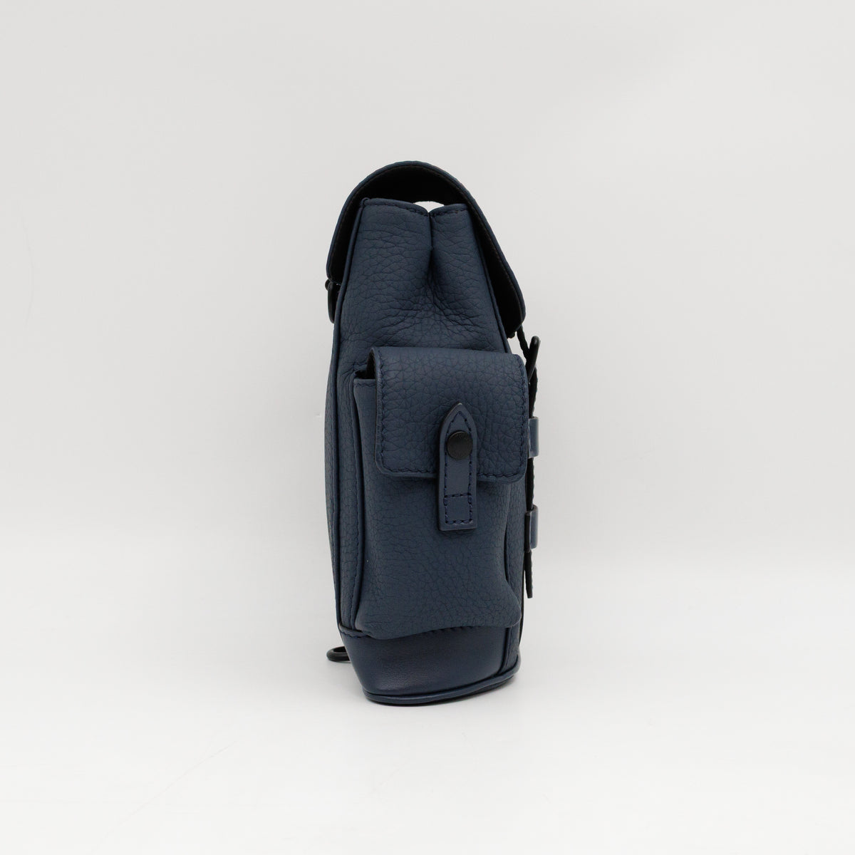 Christopher XS Sling Bag Navy Taurillon Leather