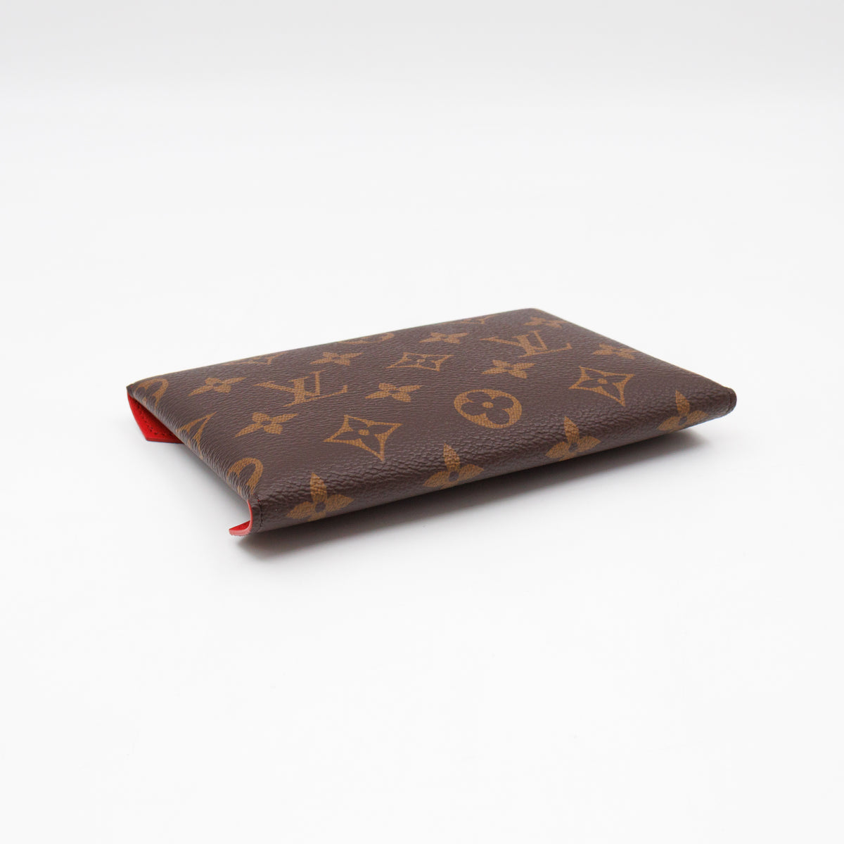 Kirigami Pochette Medium Monogram Red