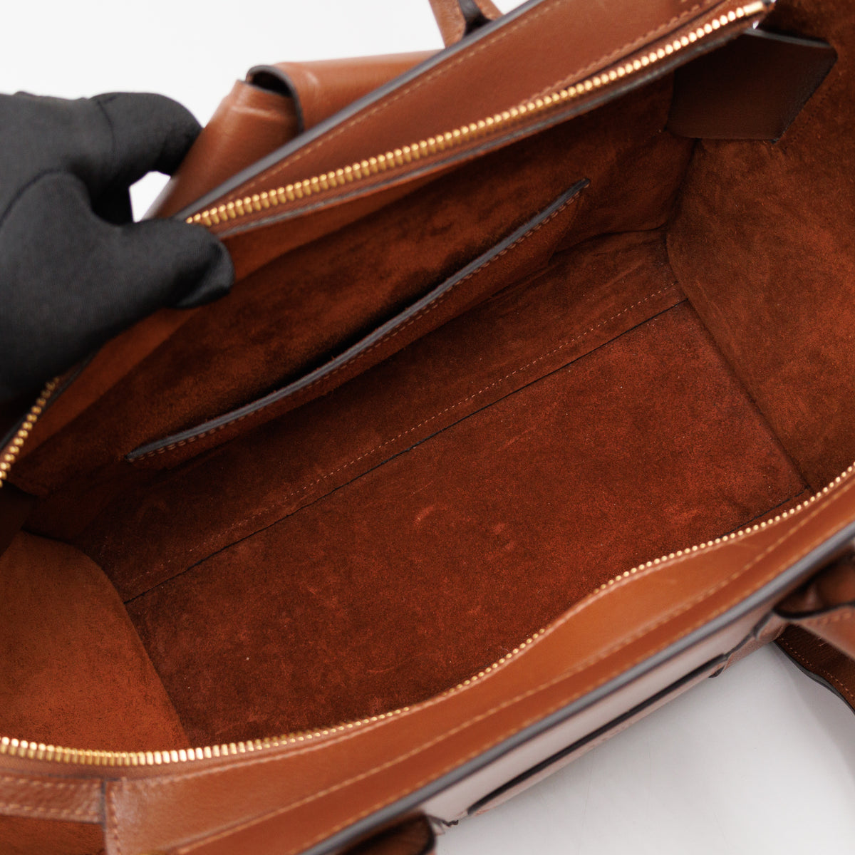 Mulberry x Acne Studios Small Musubi Bayswater Oak Leather