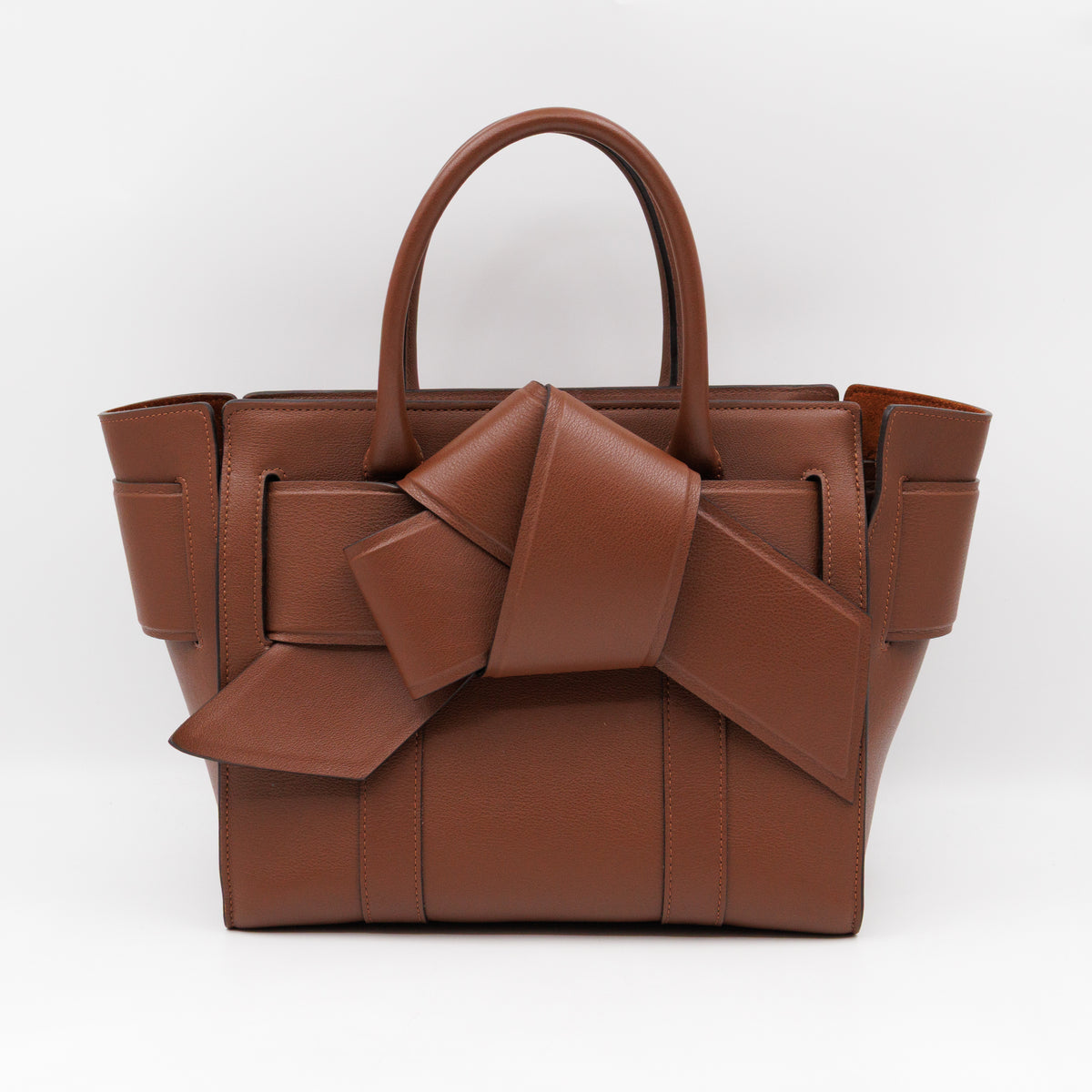 Mulberry x Acne Studios Small Musubi Bayswater Oak Leather