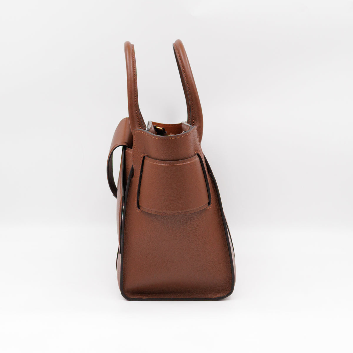 Mulberry x Acne Studios Small Musubi Bayswater Oak Leather
