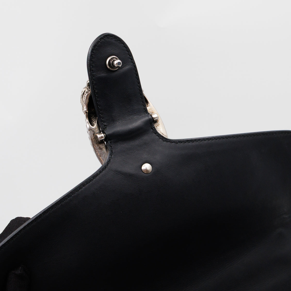 Dionysus Medium Black Suede Leather