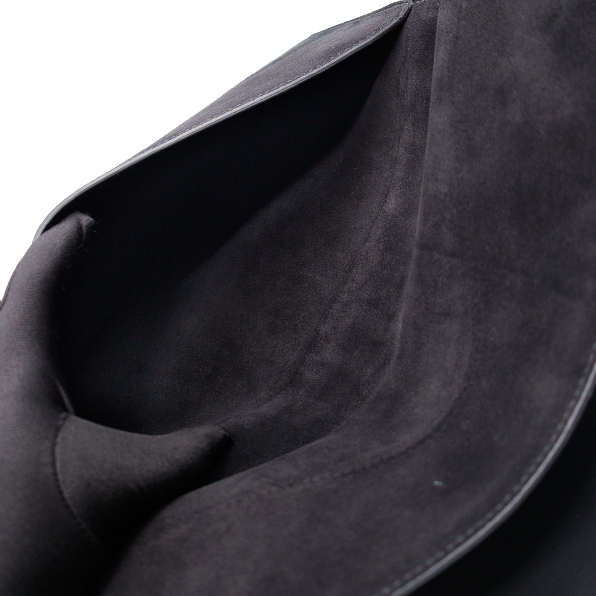 Dionysus Medium Black Suede Leather