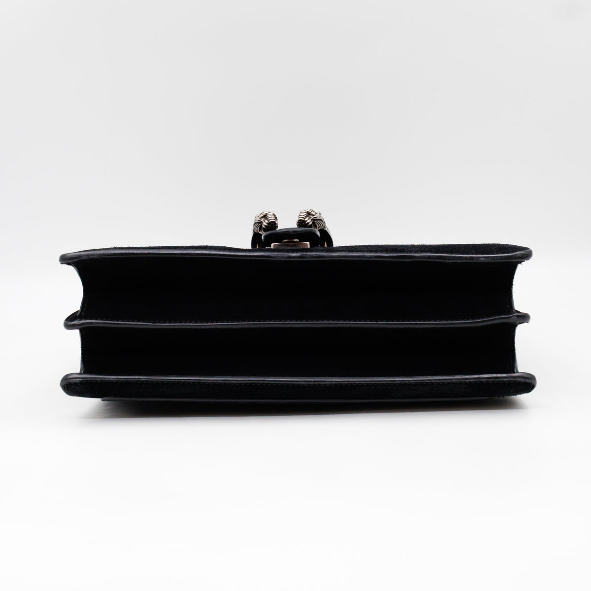 Dionysus Medium Black Suede Leather