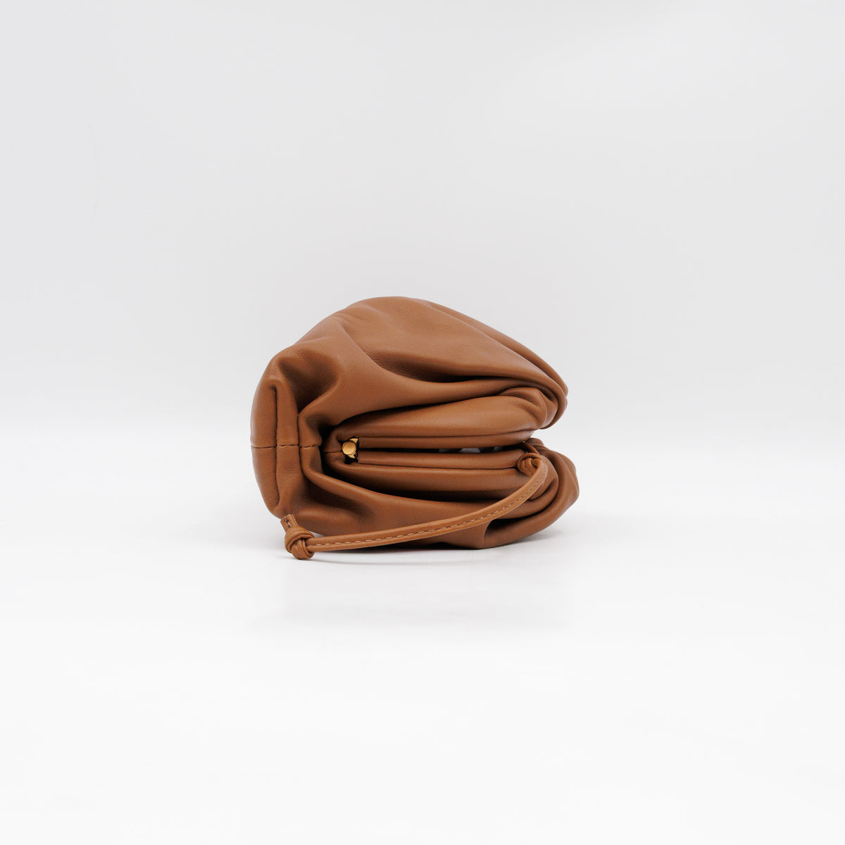 The Pouch Mini Crossbody Brown Leather