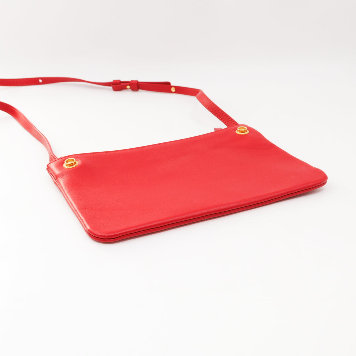 Trio Bag Red Leather
