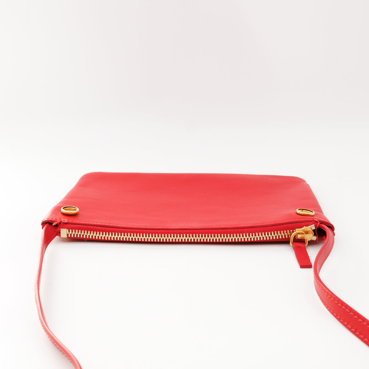 Trio Bag Red Leather