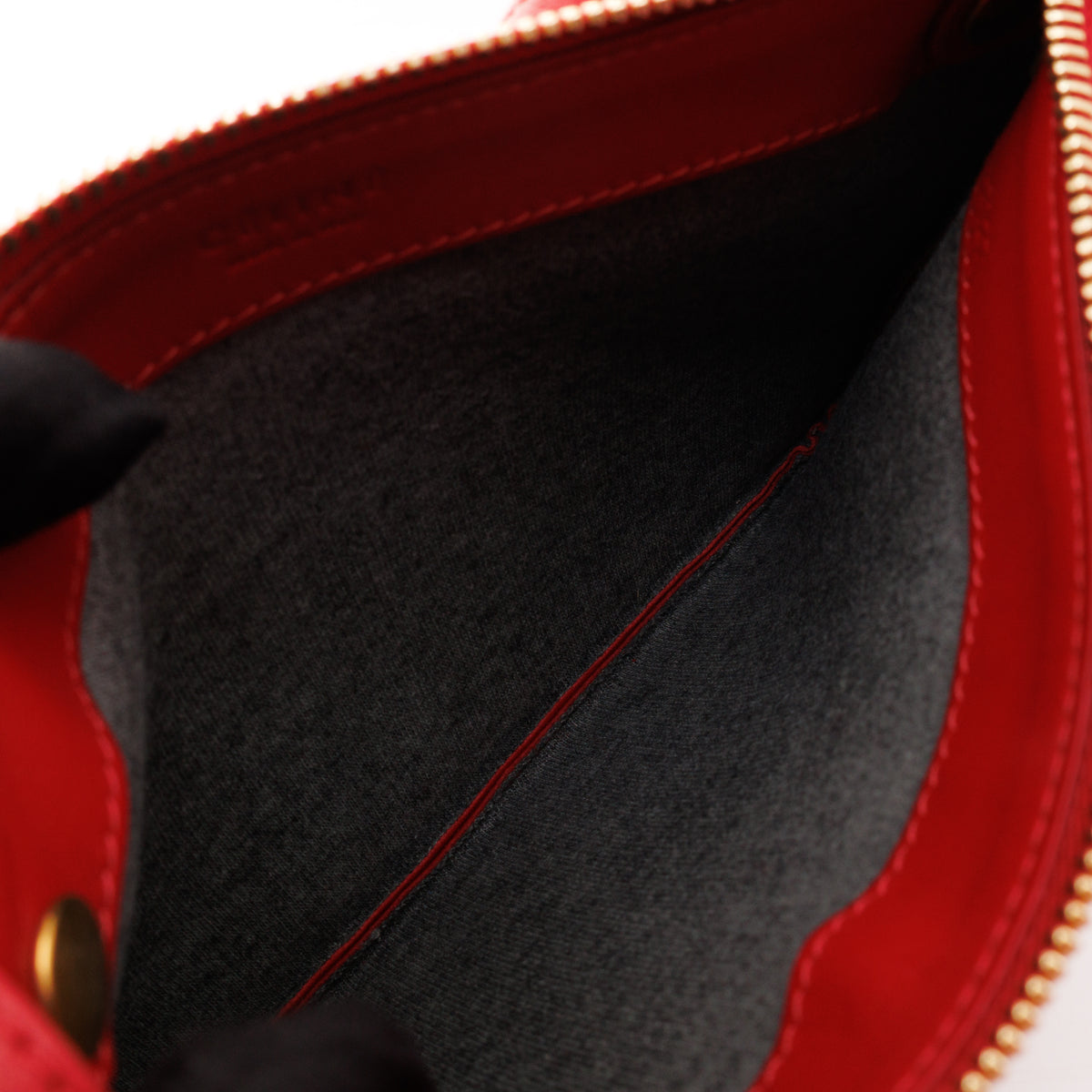 Trio Bag Red Leather