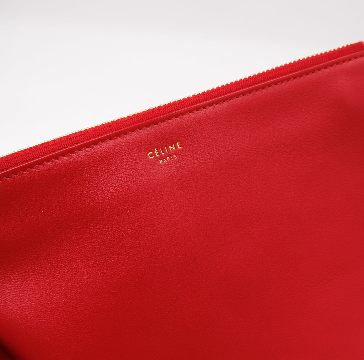 Trio Bag Red Leather