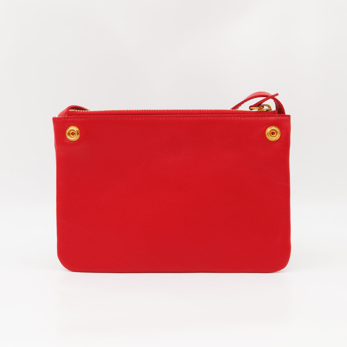 Trio Bag Red Leather