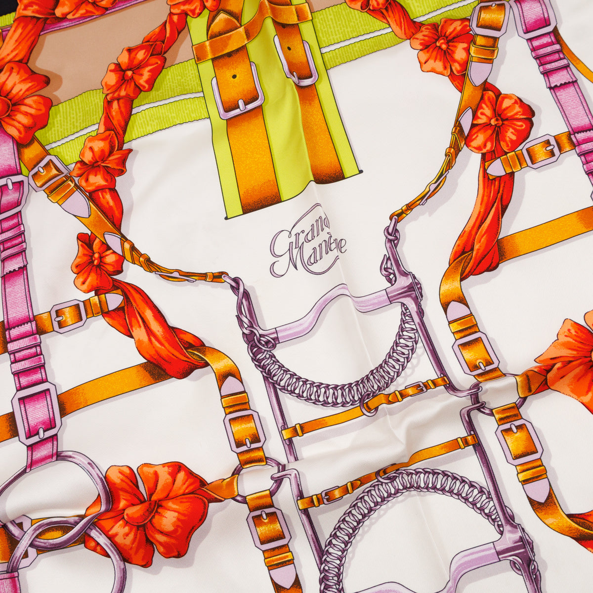Silk Scarf 90 Grand Manege