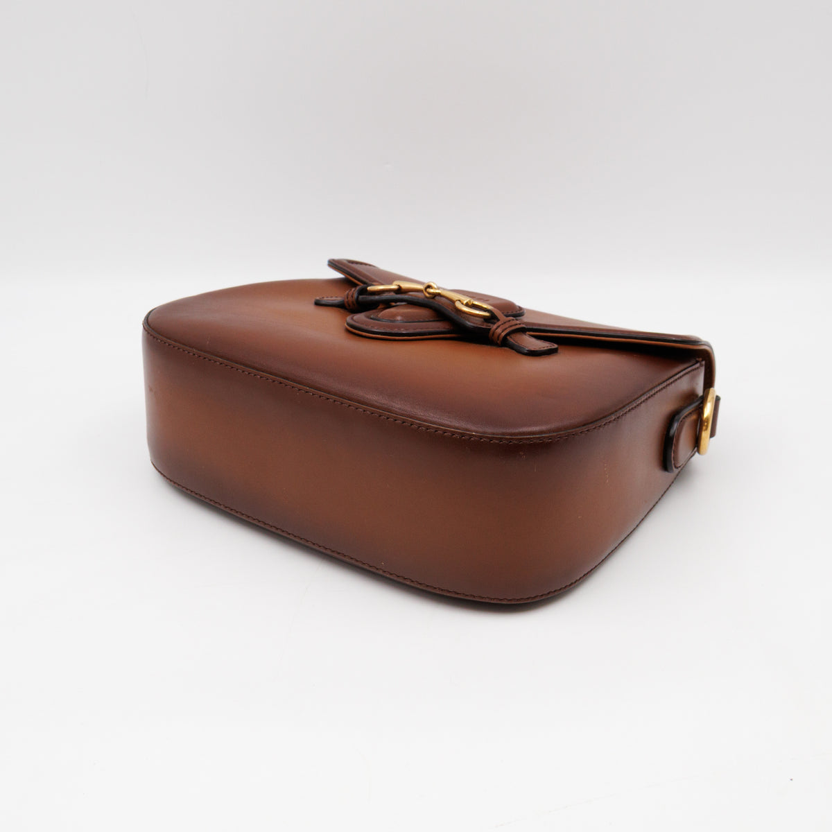 Lady Web Medium Brown Leather