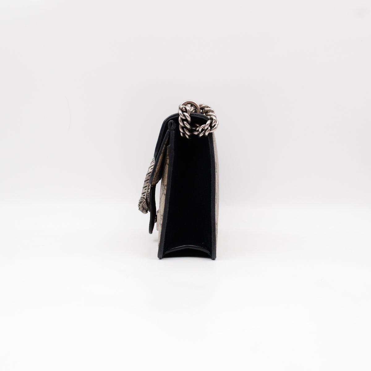 Dionysus Mini GG Supreme Black Suede