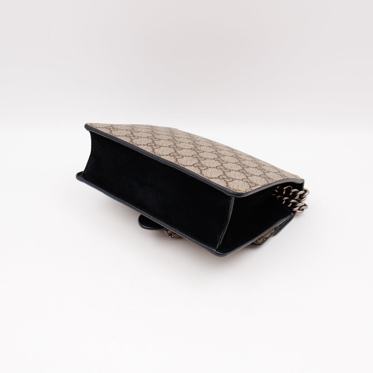 Dionysus Mini GG Supreme Black Suede
