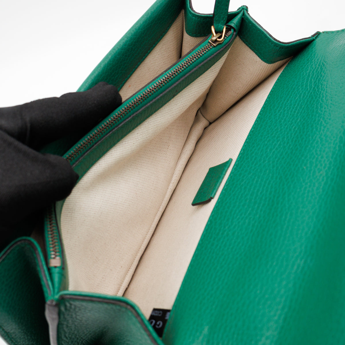 Dionysus Small Green Leather